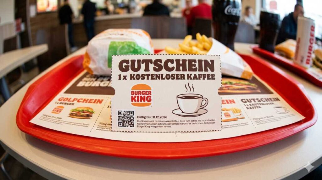 Burger King Kostenloser Kaffee-Gutschein 2026